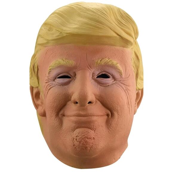 Halloween Latex Mask,Candidate Trump Realistic Masks,Cosplay Masquerade Headgear - Picture 1 of 3